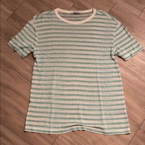 Alexander Wang Short Sleeve Stripe S